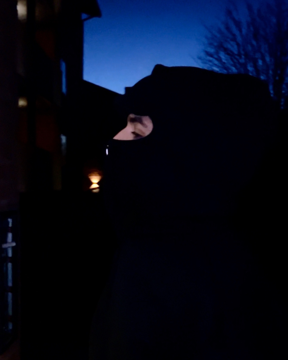 Blackout Vantablack Mask Zipup
