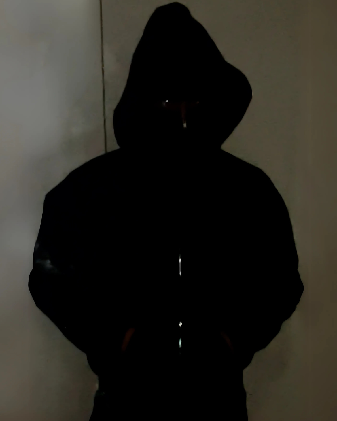 Blackout Vantablack Mask Zipup